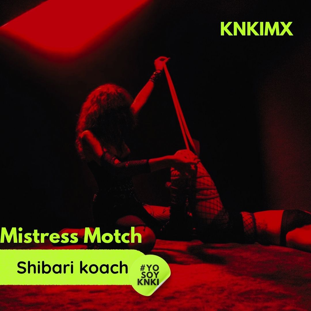 Mistress Motch · Koaching de Shibari · Sesión individual o en pareja