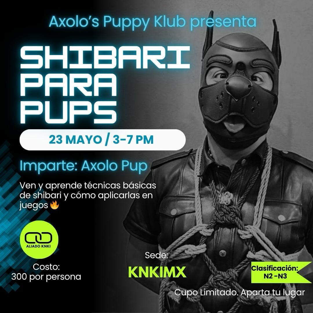 AXOLO PUPPY KLUB: Shibari para Pups