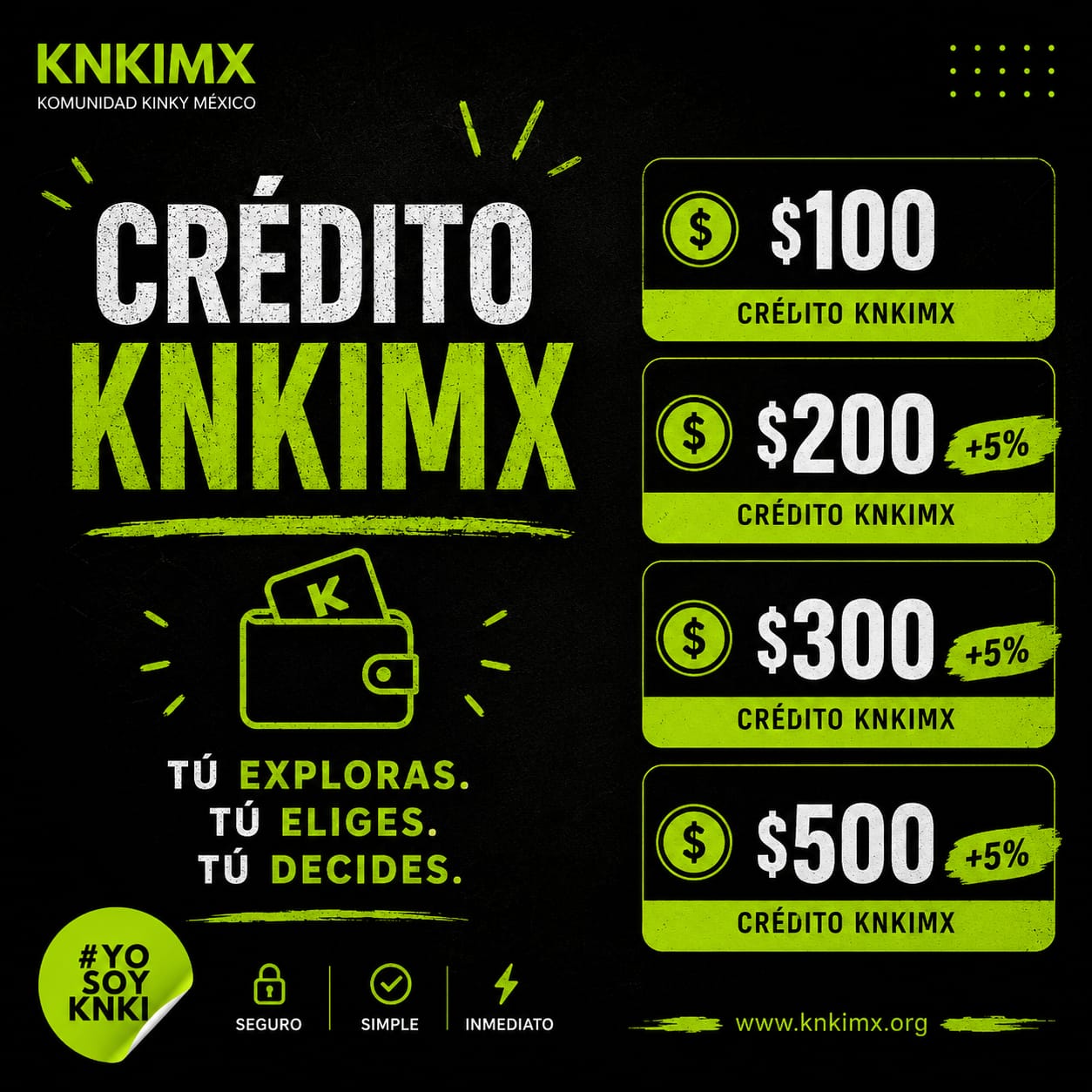 Crédito KNKIMX